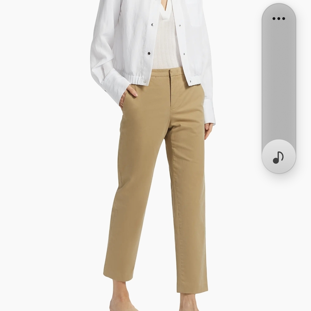 Theory Tan Cropped Women's Pants